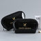 Large Capacity Zipper Travel Shiny PU Makeup Bag